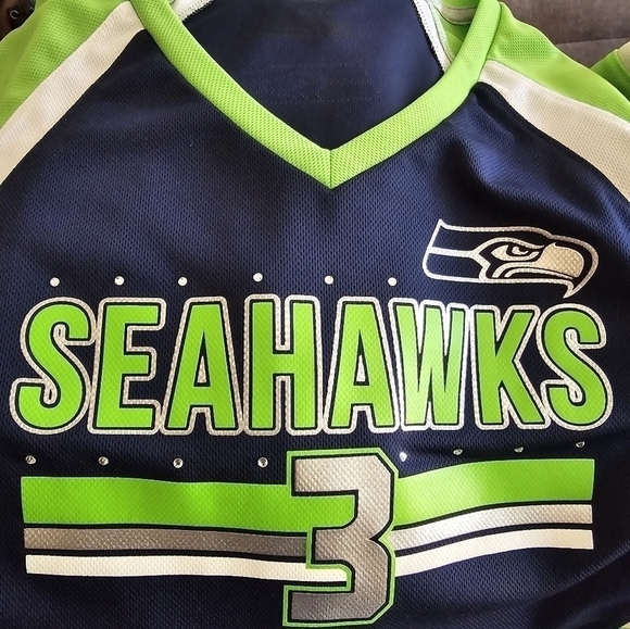 SEATTLE Seahawks Decorative Wilson Jersey Size M - Picture 6 of 8